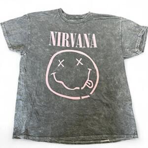 Nirvana 'Smiley Face' T-Shirt - Size 1X